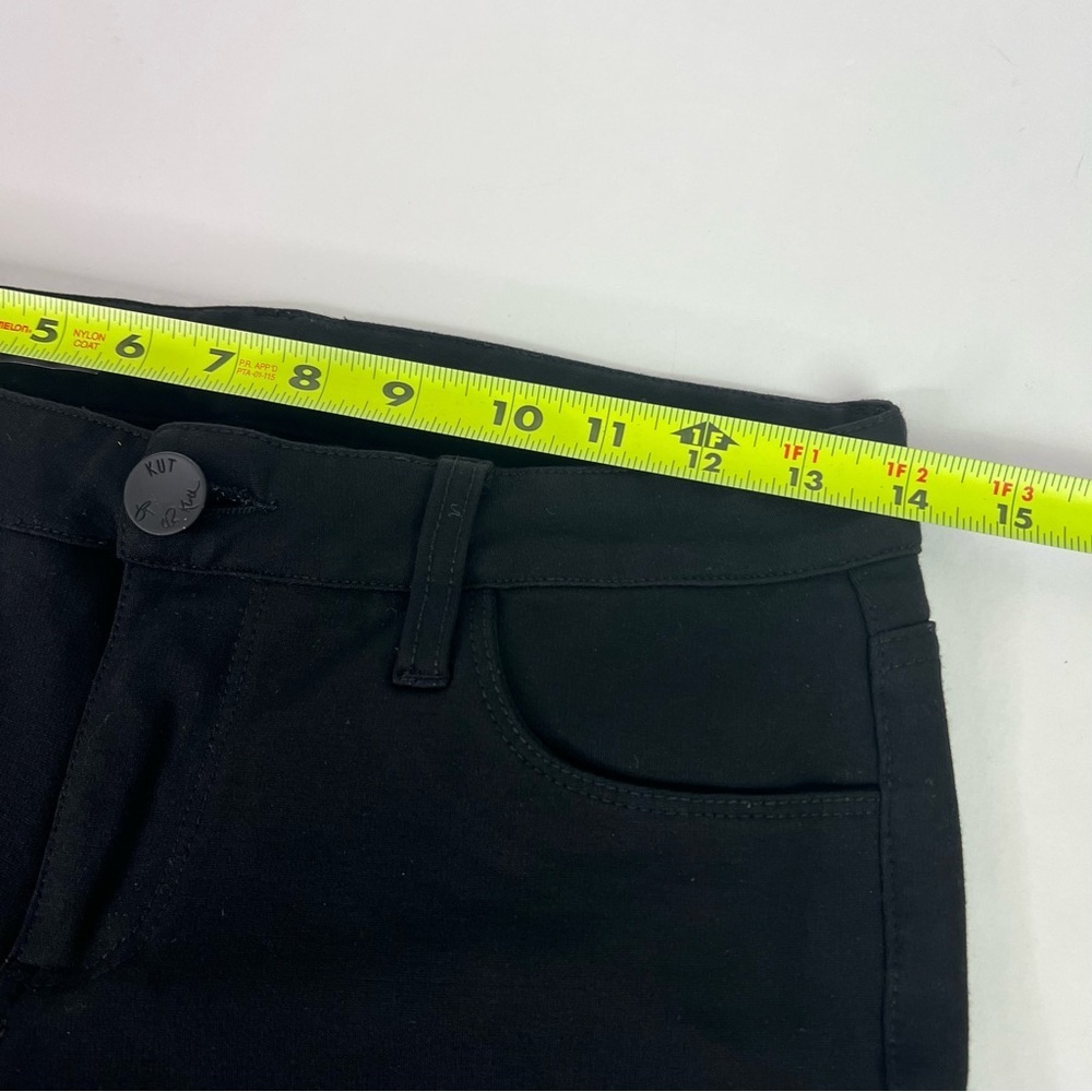 KUT From The KLOTH Women’s MIA Toothpick Skinny Jegging Pant Sz 2 Black Stretch - Picture 9 of 14